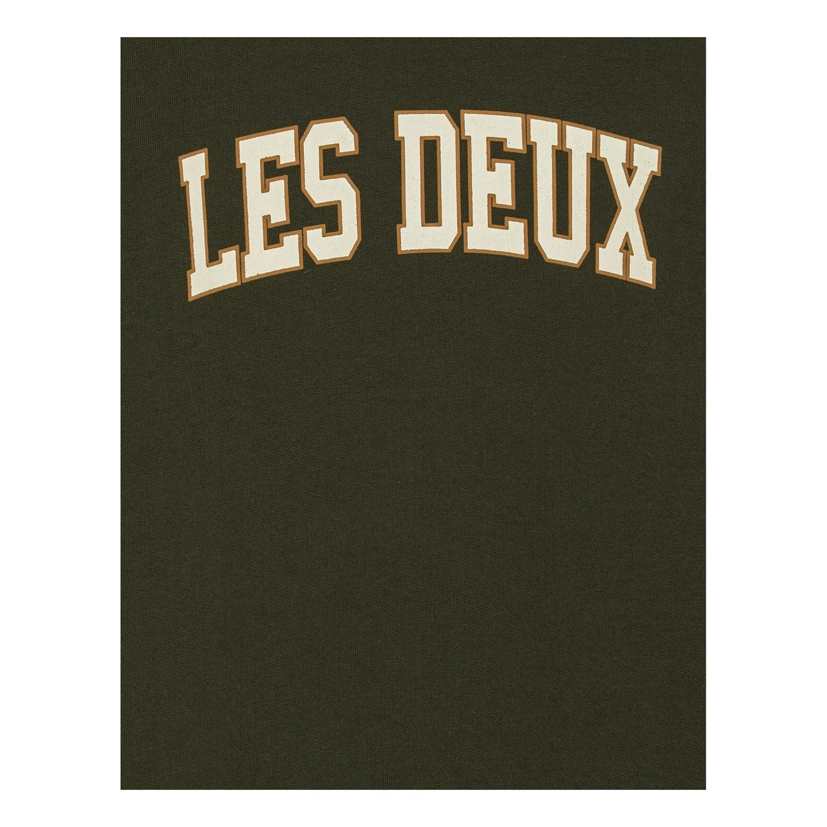 Les Deux - Les Deux Organic Cotton College Sweatshirt | Khaki