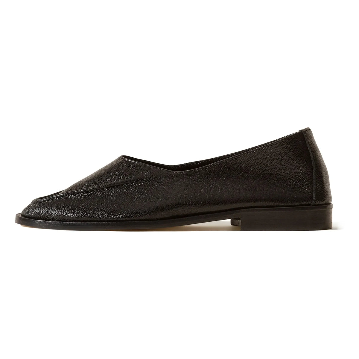 Hereu - Juliol W Glossy Soft Leather Loafer | Black