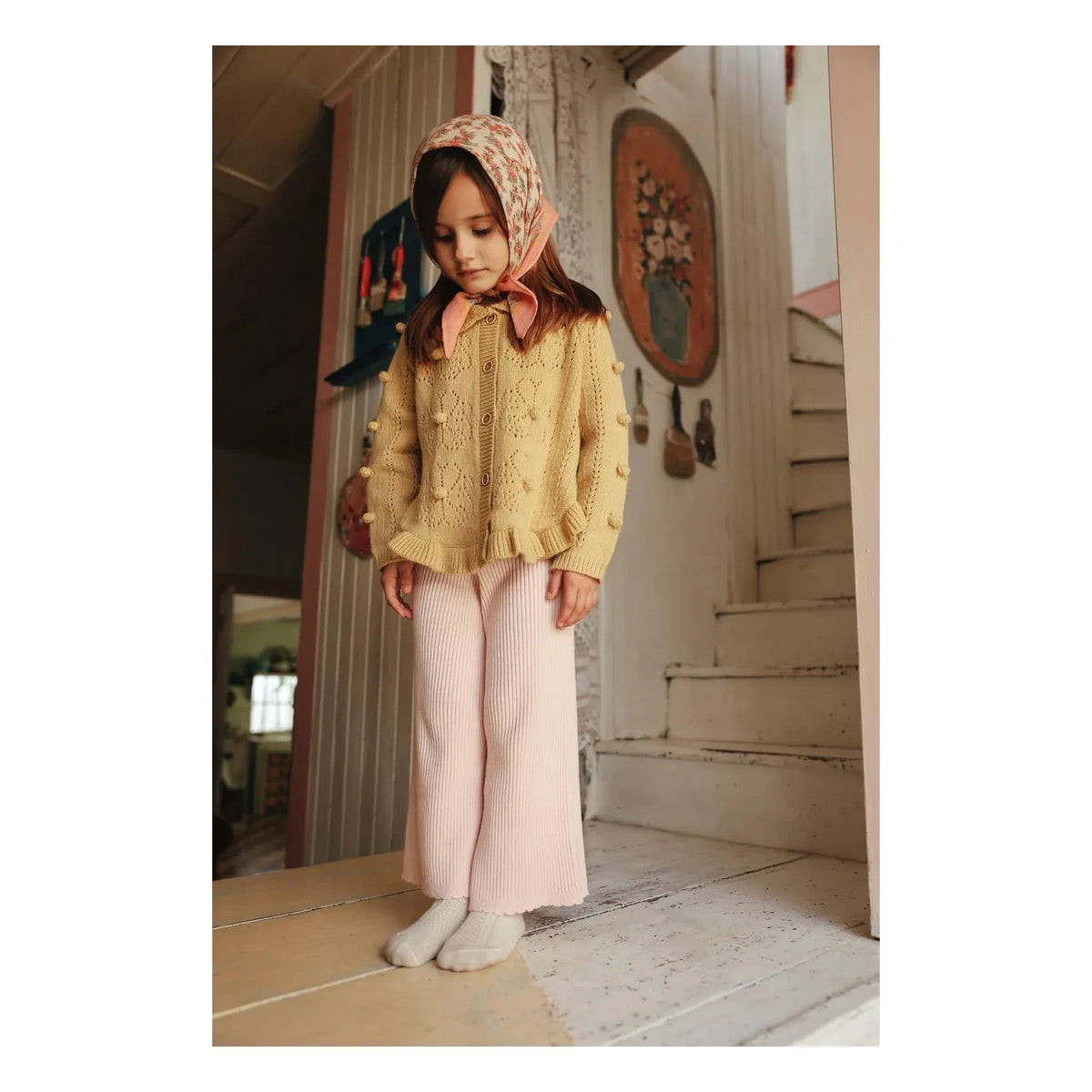 Louise Misha - Salia Ribbed Trousers | Pink