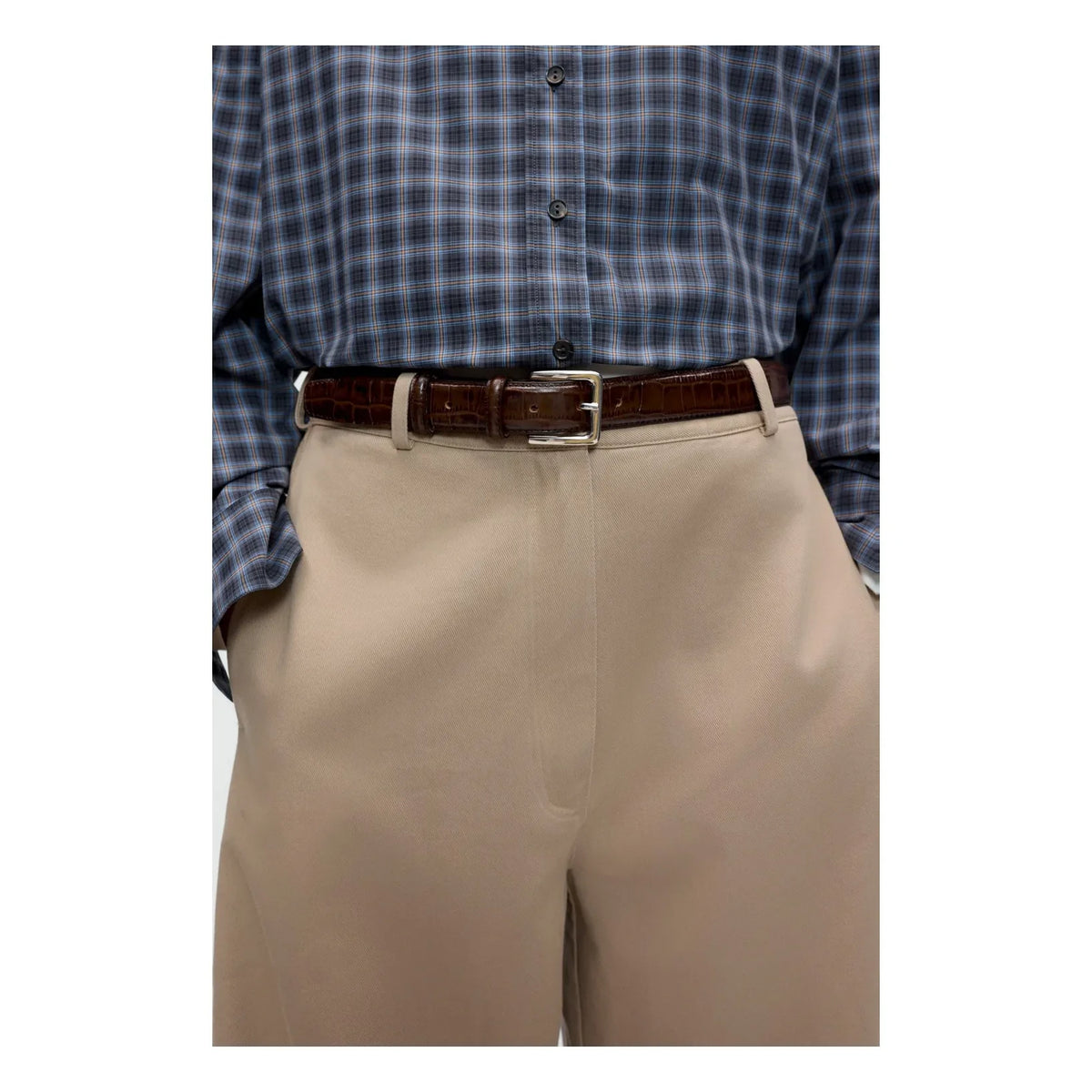 Cordera - Crocodile Belt | Brown
