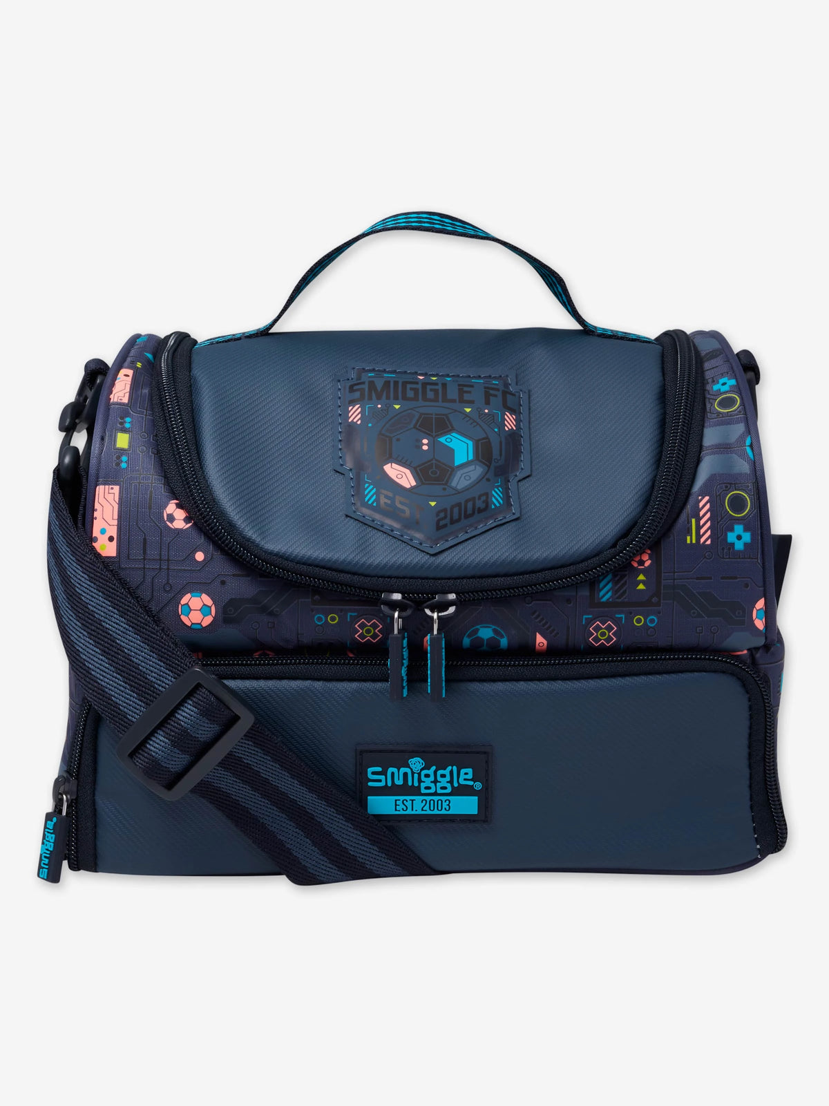 Smiggle - Power Play Double Decker Lunch Bag