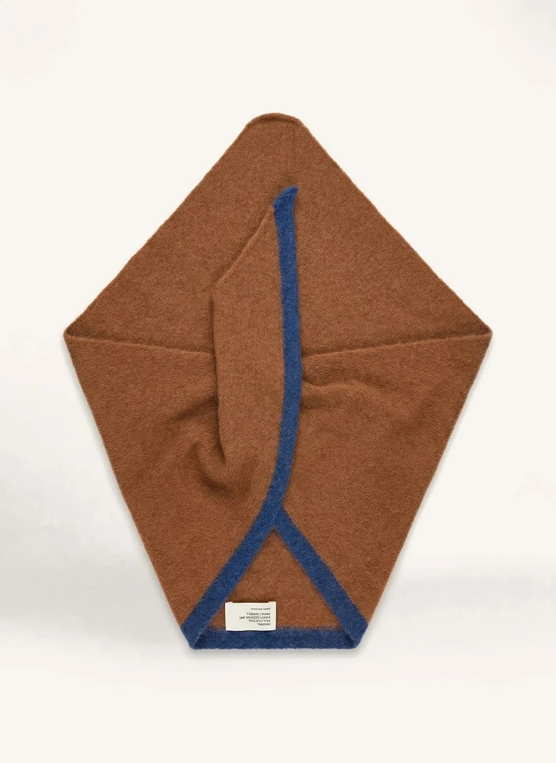 Leon & Harper - Maryam Mohair and Merino Triangle Scarf | Camel
