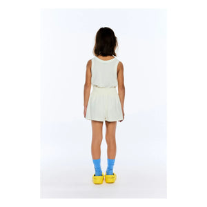 The Animals Observatory - Unwashed Ostrich Shorts Organic Cotton | Ecru
