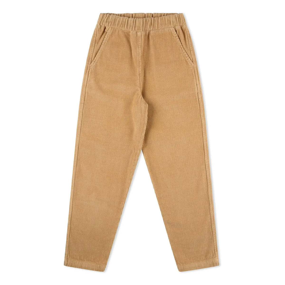 Matona - Organic Cotton Velvet Trousers | Camel