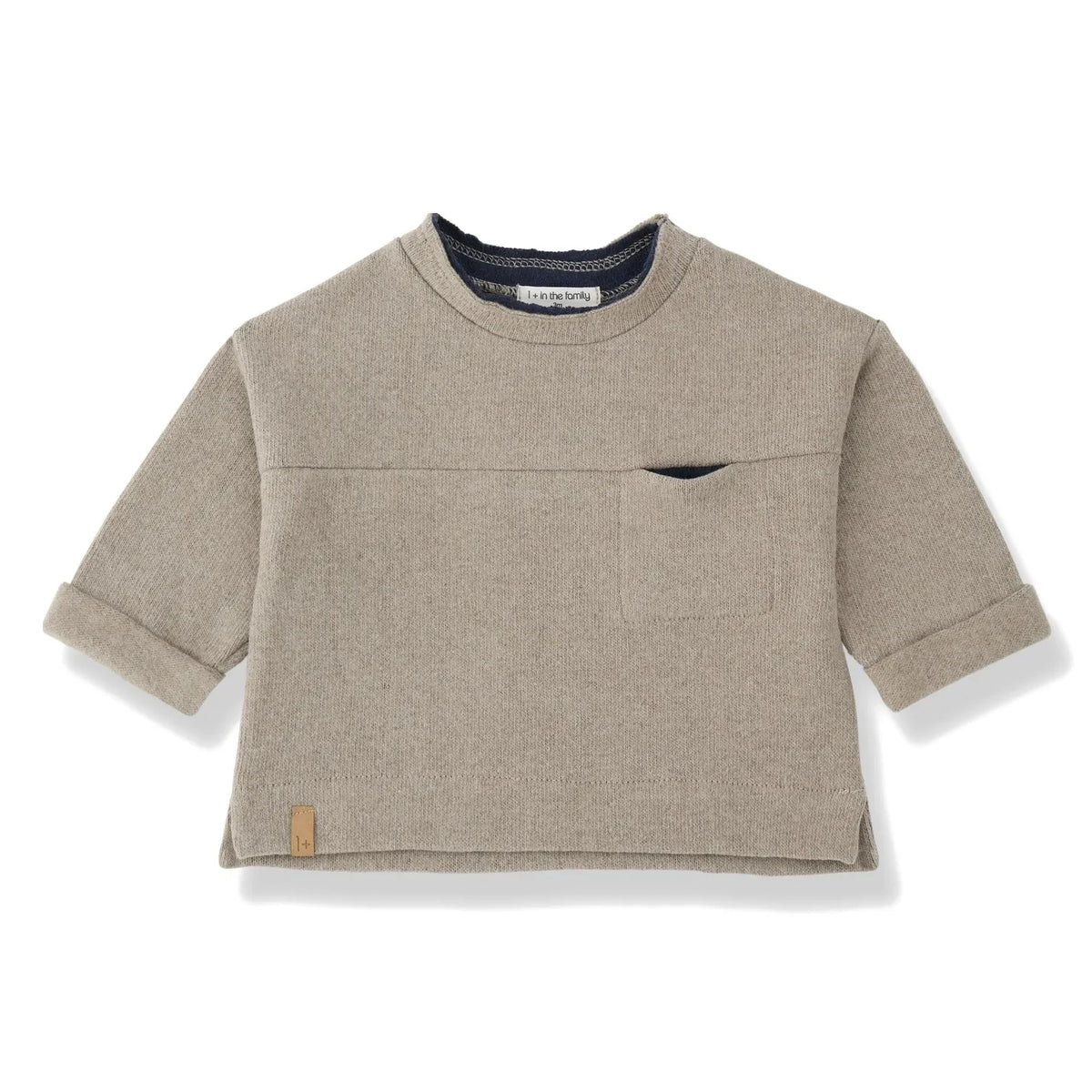 1+ in the family - Vercelli Sweatshirt | Beige