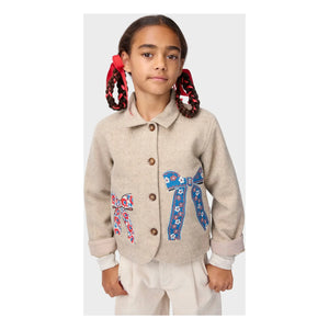 Molo - Harmoney Wool Knot Jacket | Beige