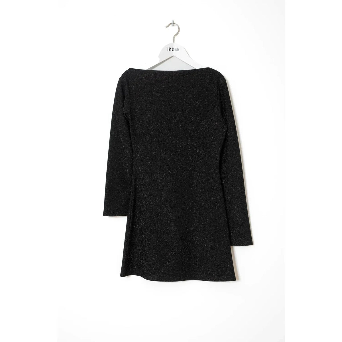 Indee - Asymmetric Wrap Dress | Black