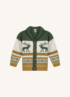 Bonton - Fleece Cardigan | Khaki