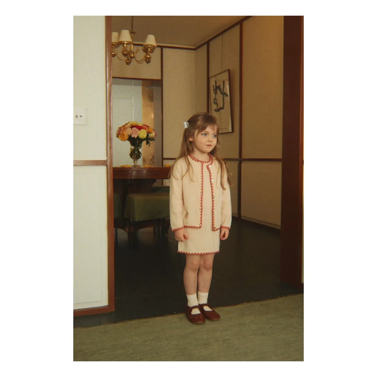 Konges Sløjd - Collette Cats Wool Cardigan | Light Pink
