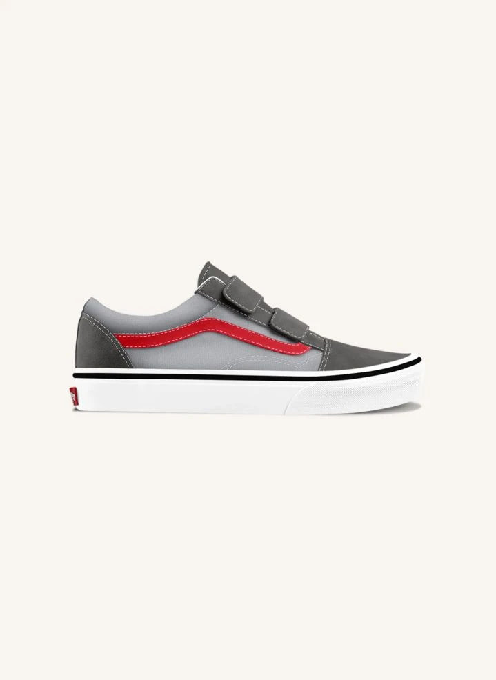 Vans - Old Skool V Scratch Sneakers | Gray