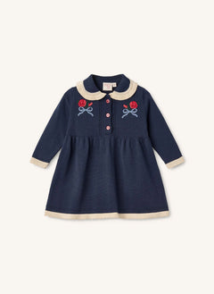 Flöss - Bianca Knit Dress | Navy