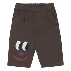 The Campamento - Smiling Face Baby Trousers | Brown