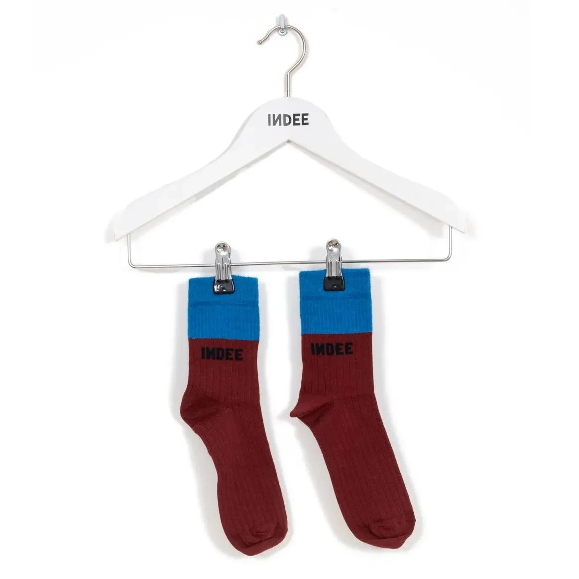 Indee - Woippy Socks | Burgundy