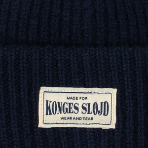 Konges Sløjd - Basil Wool Beanie | Dark Blue