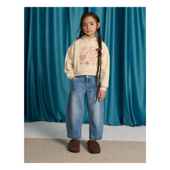 Gingersnaps - Isabela Embroidered Hoodie | Ecru