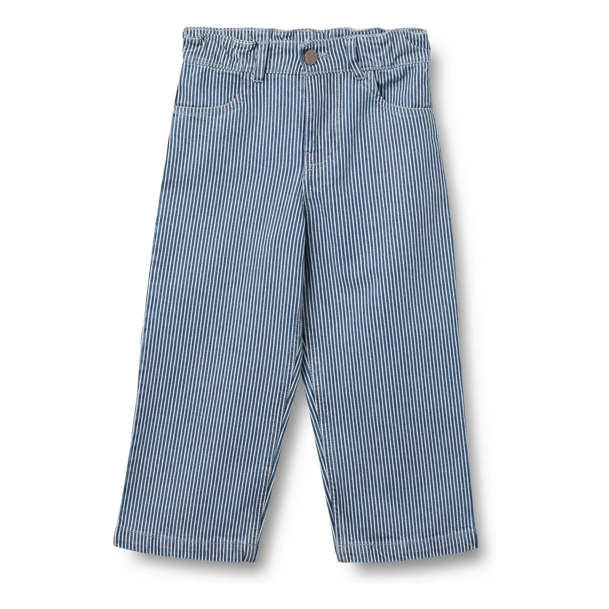 Wheat - Felix Striped Organic Cotton Jeans | Blue