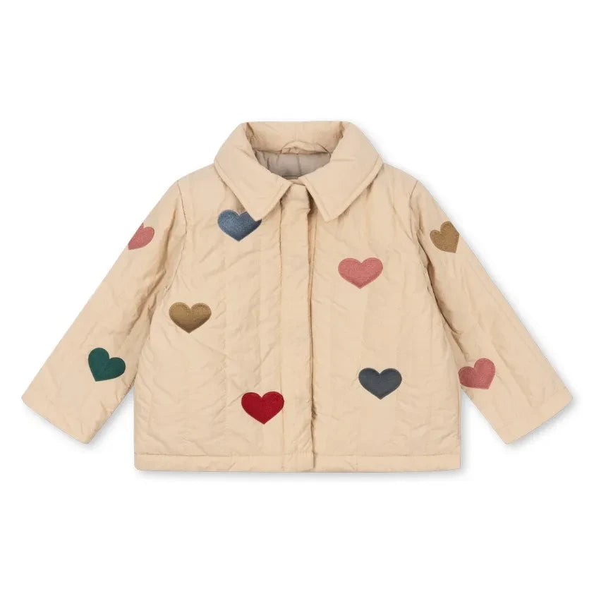 Konges Sløjd - Juno Hearts Jacket | Pale Pink