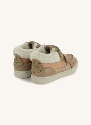 Bonton - Kix Hi Lined Sneakers | Camel