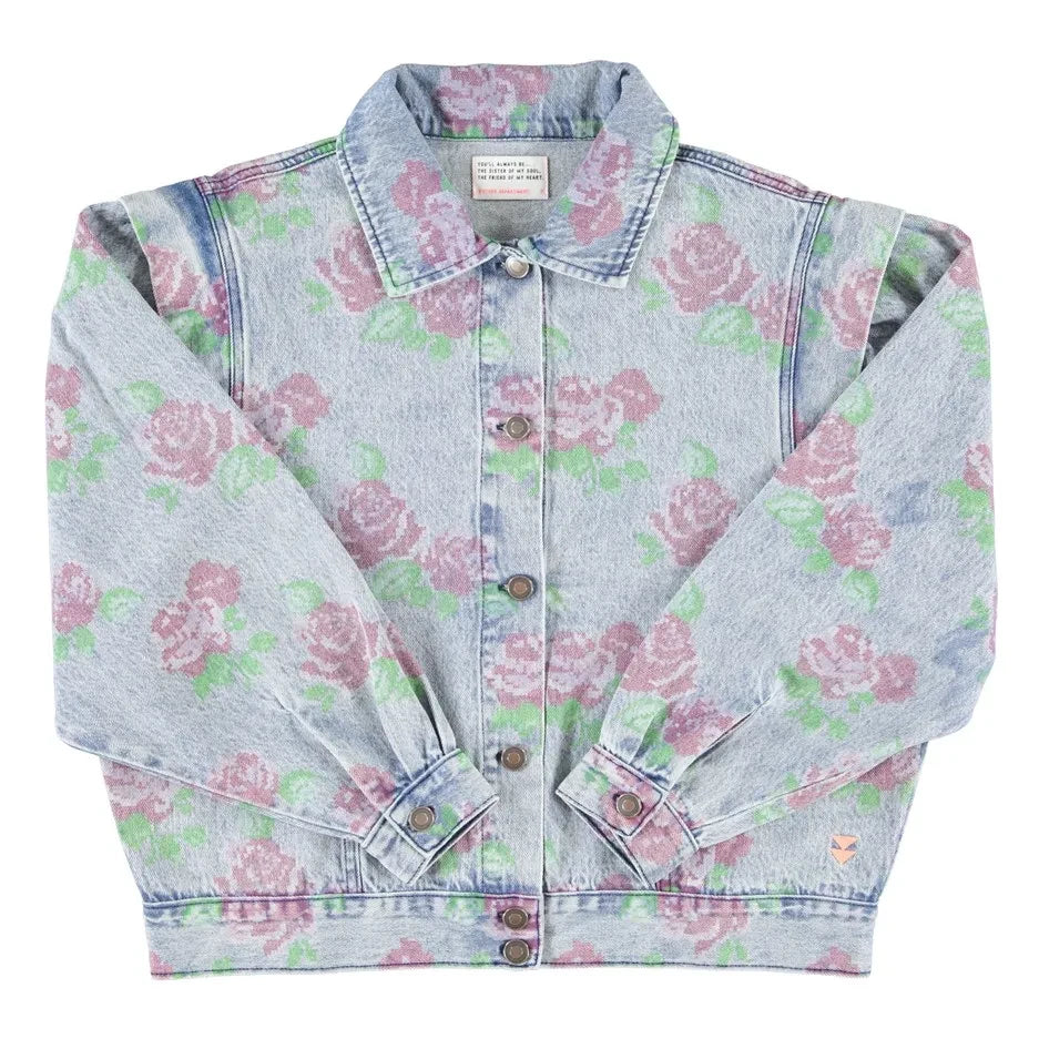 Sisters Department - Cotton Flower Jacket | Light Blue