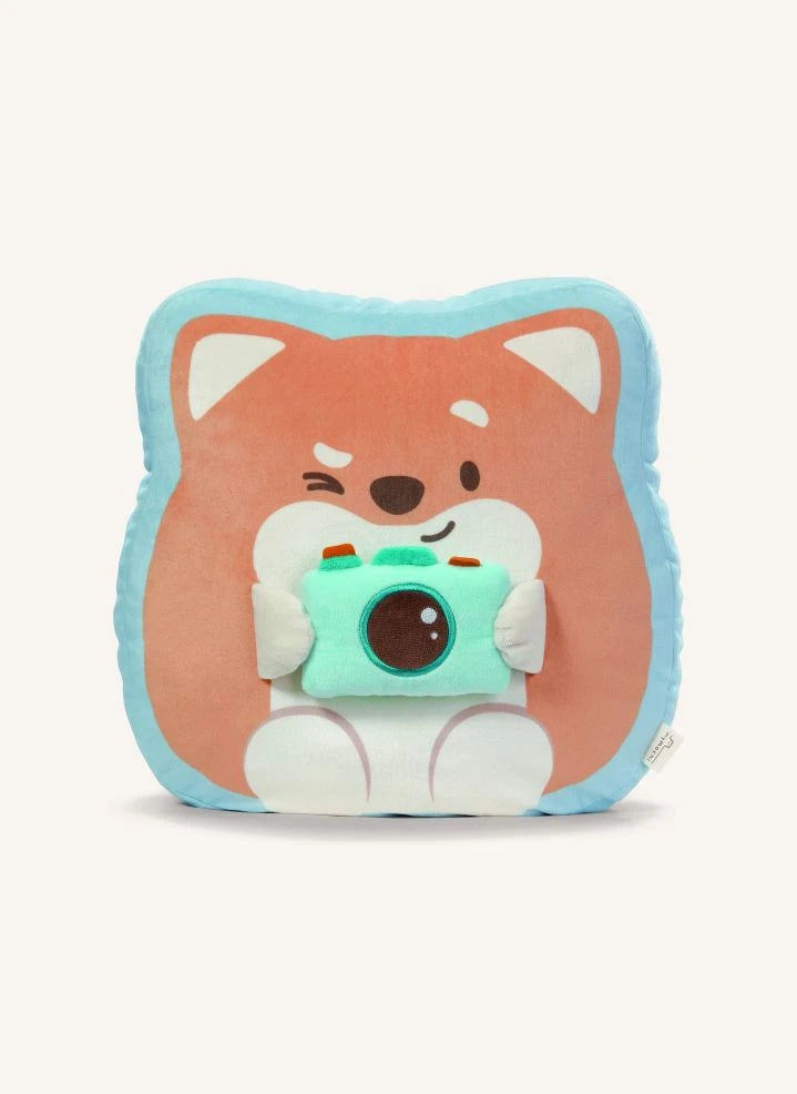 Nici - Hiro Camera Pillow | Brown