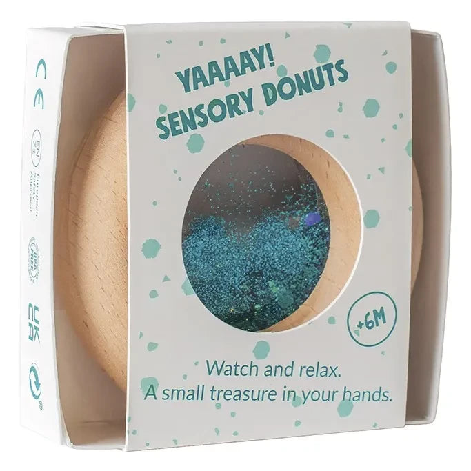 Petit Boum - "Calm" Sensory Ring | Turquoise
