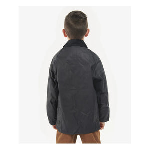 Barbour - Bedale Waxed Jacket Made From Recycled Fibres | Navy
