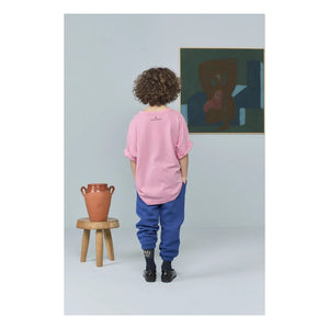 The Animals Observatory - Collie Organic Cotton T-Shirt | Pink