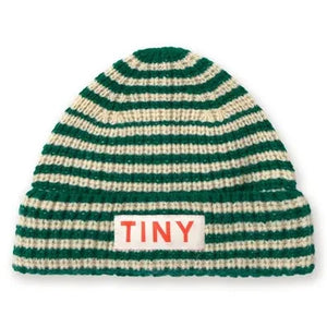 Tinycottons - Striped Wool Hat | Green
