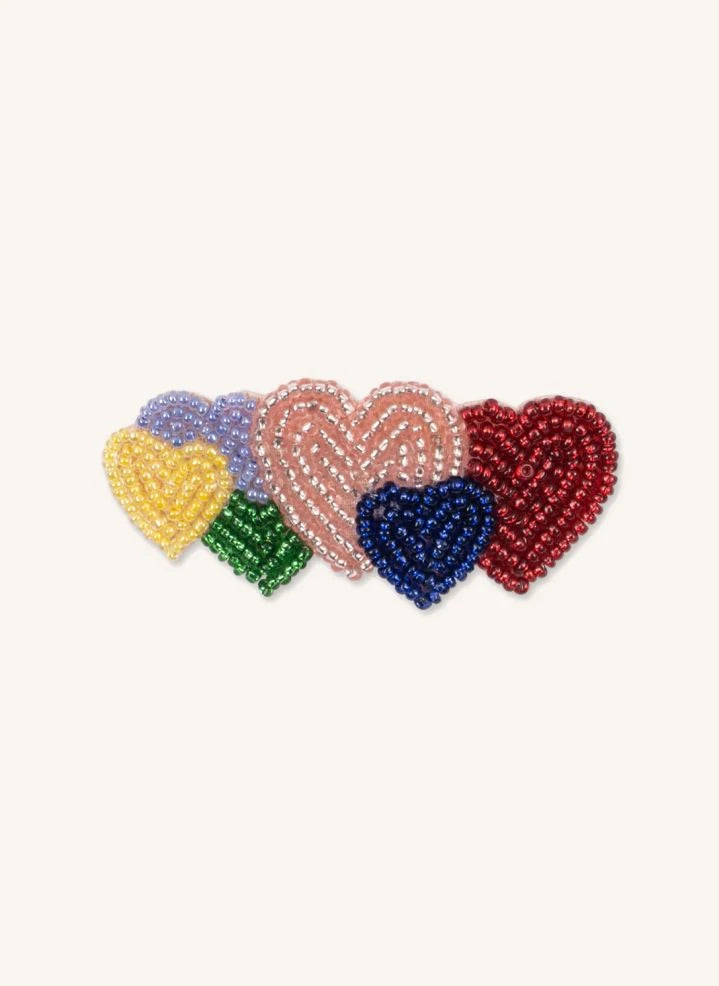 Konges Sløjd - Heart Hair Clip | Red