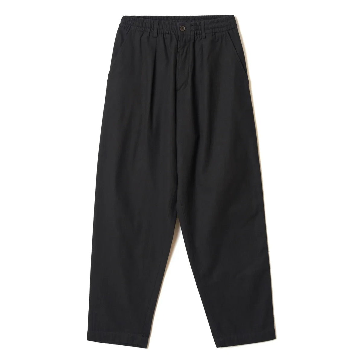Universal Works - Pleated Cotton Pants | Black