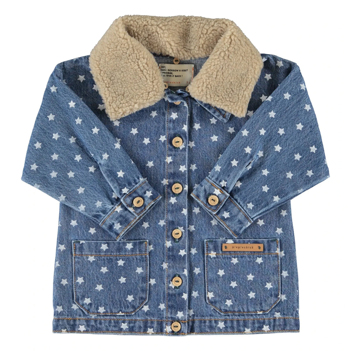 Piupiuchick - Star Denim Jacket | Blue