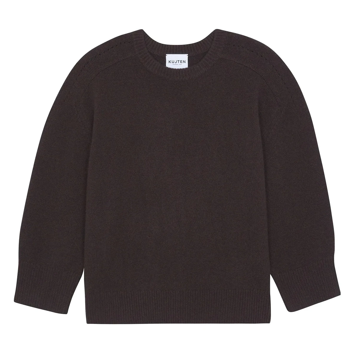 Kujten - Diane Cashmere Sweater | Coffee