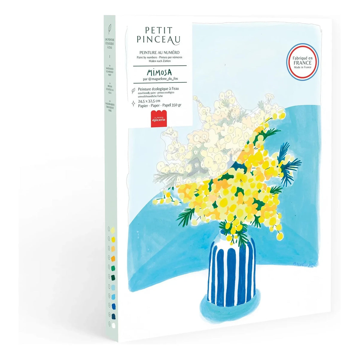 La Petite Épicerie - Numbered painting set - Mimosa