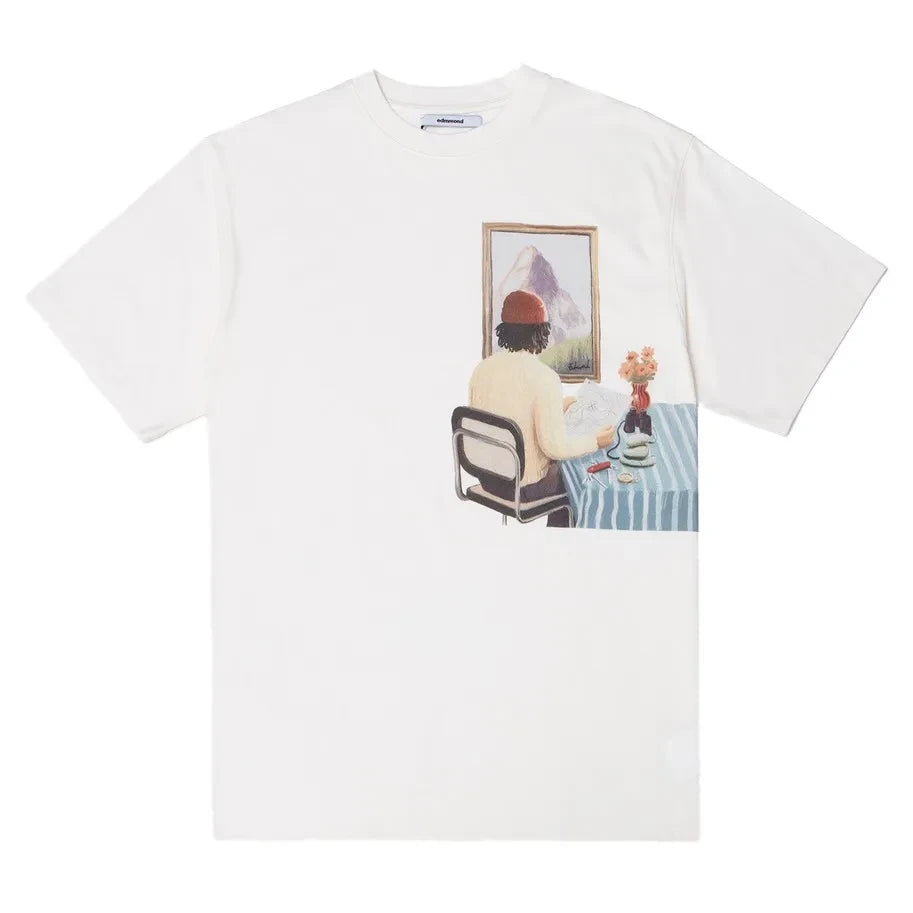 Edmmond Studios - Cotton T-shirt | Cream