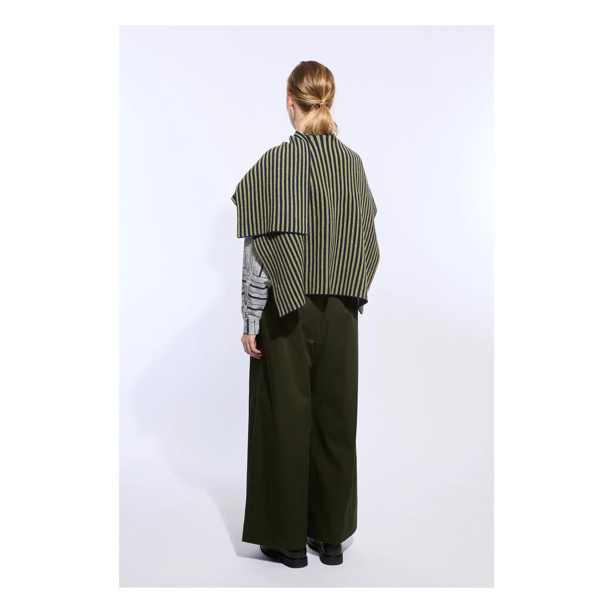 Mapoésie - Jasper Scott Wool Cape | Night Blue