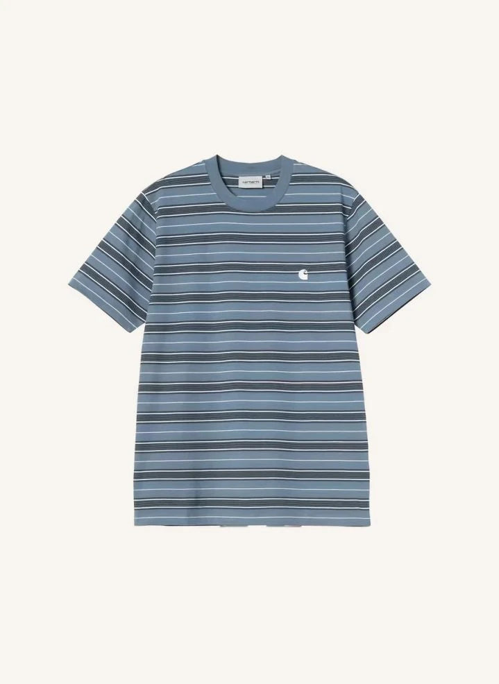 Carhartt WIP - Bronson Striped T-Shirt | Dark Green