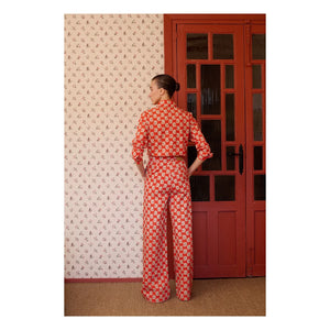 Maria de la Orden - Douglas Cotton Trousers | Red