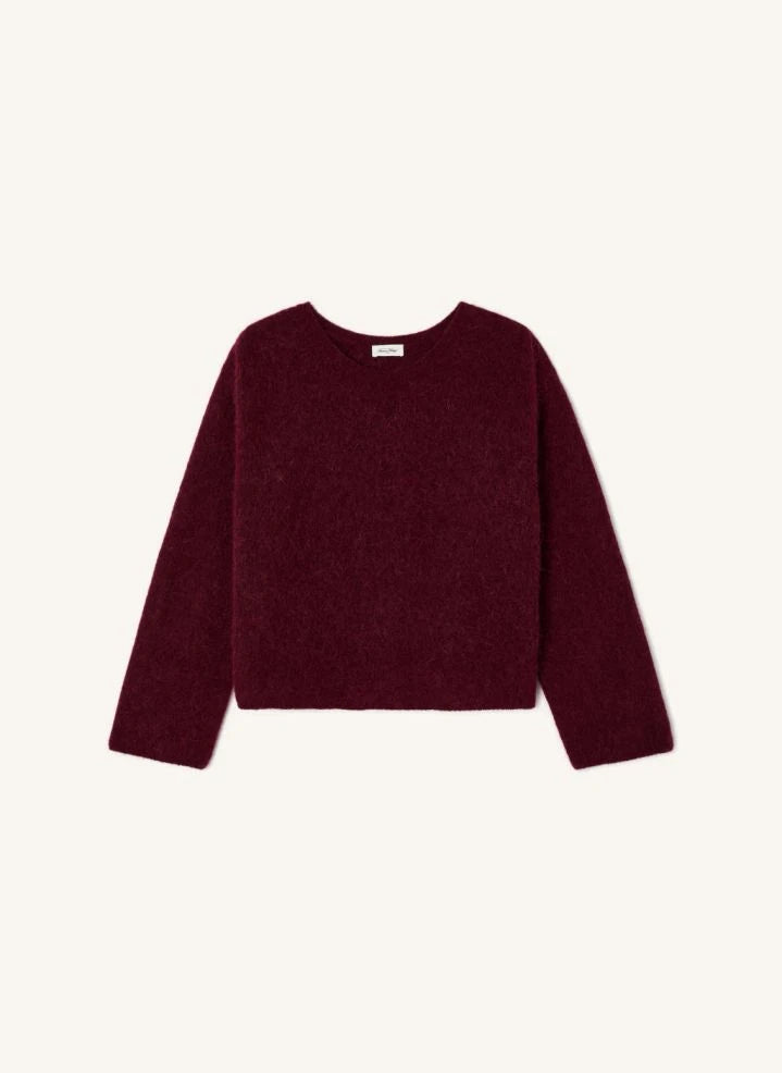 American Vintage - Vitow Alpaca Sweater | Garnet
