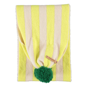 Piupiuchick - Fluorescent Yellow Striped Scarf