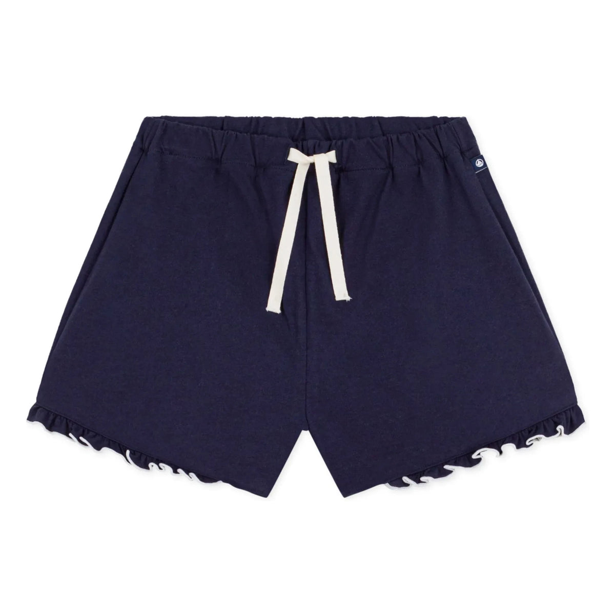 Petit Bateau - Flounced shorts | Midnight blue