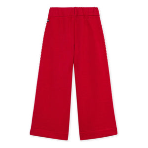 Petit Bateau - Organic Cotton Loose Jogger Pants | Red