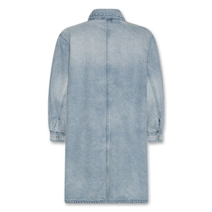 AO76 - Bani Denim Shirt Dress | Blue