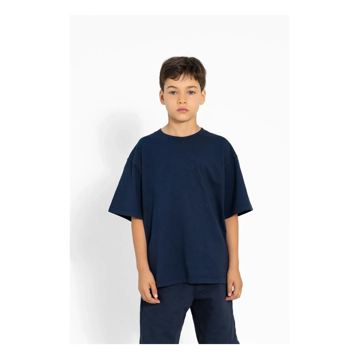 Smallable Kid - Hillcrest Organic Cotton T-Shirt | Navy