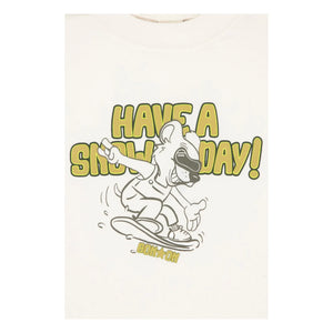 Bonton - Laurel Snow T-Shirt | Ecru
