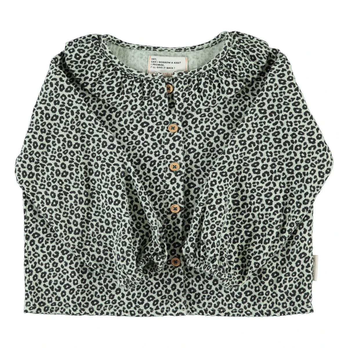 Piupiuchick - Leopard Blouse | Green