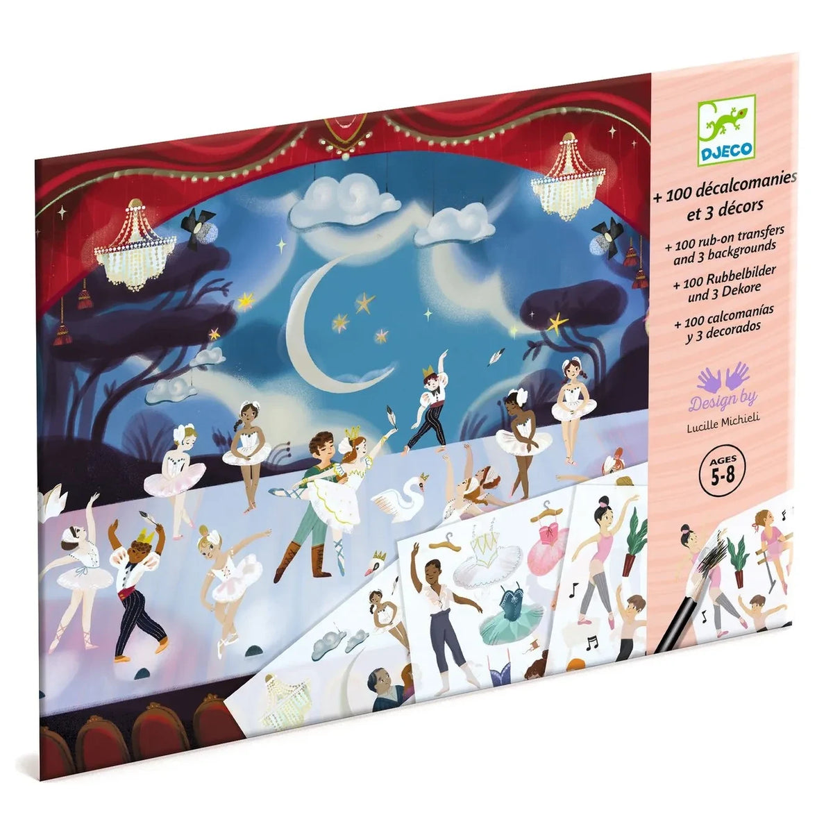 Djeco - Little Mice at the Opera Stickers