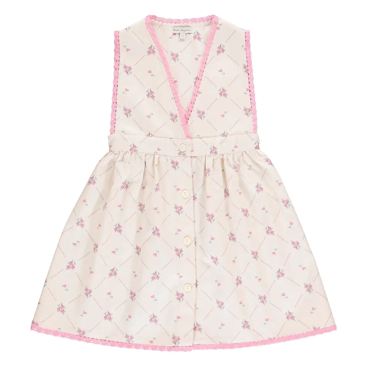 Bebe Organic - Heidi Floral Dress | Ecru