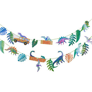 Party Pieces - Kaşif Dino Parti Asma Süsleri-Dinossi