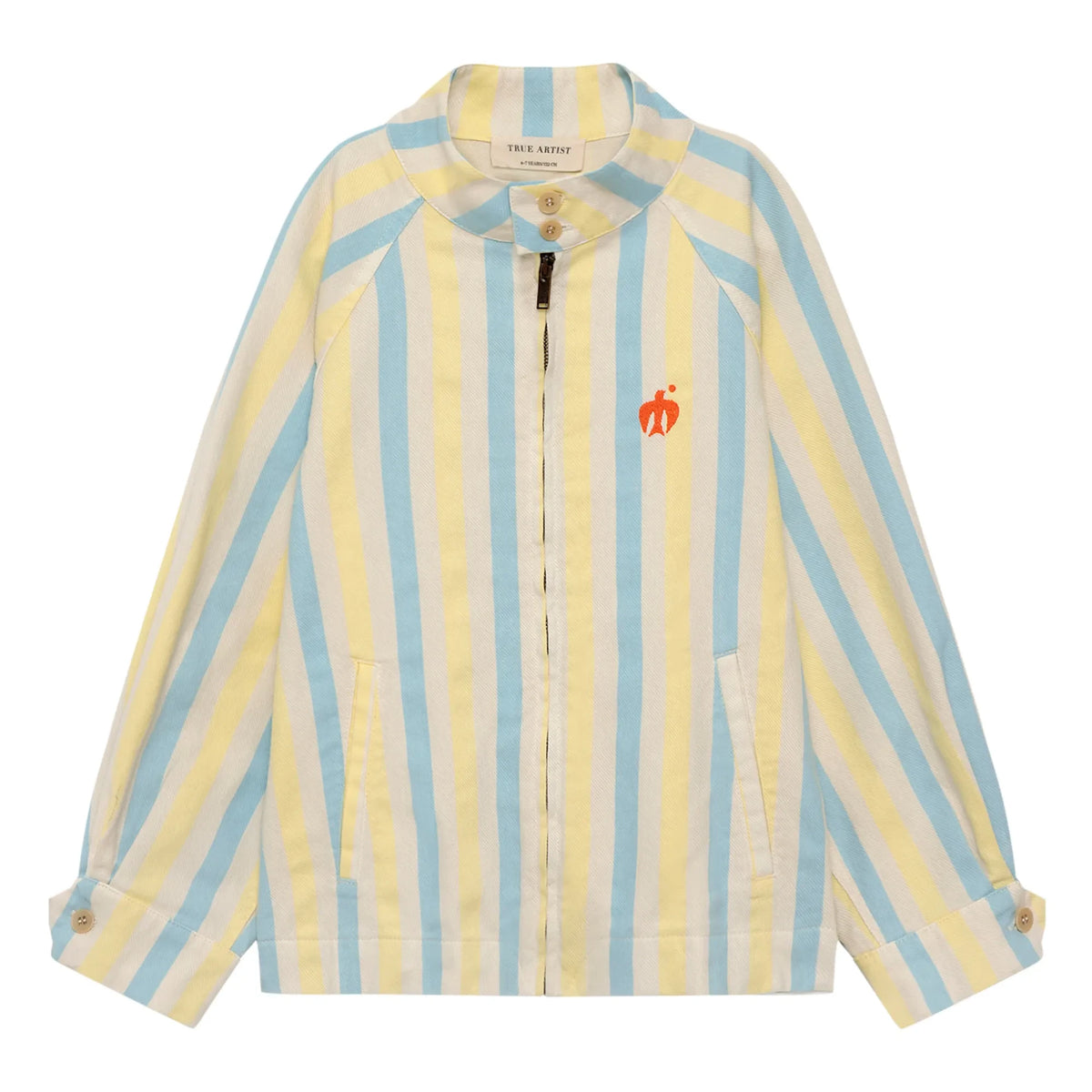 True Artist - Striped Colorful Jacket | Vanilla
