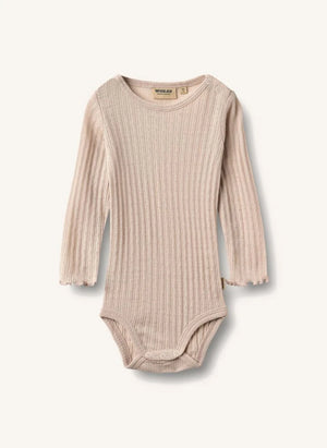 Wheat - Cotelé Liea Bodysuit | Ecru